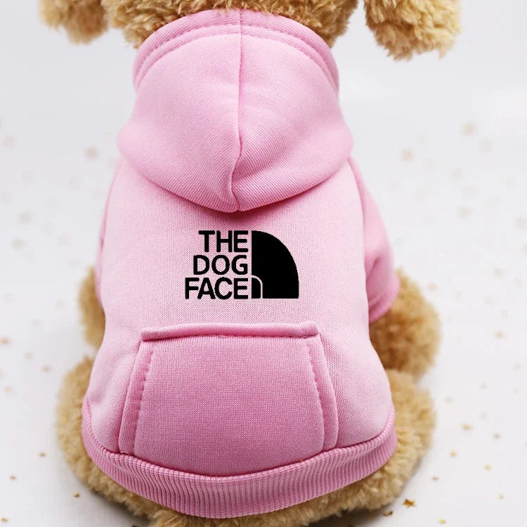 Windproof Dog Fleece Sweater - Easy-On Activewear for Small Dogs