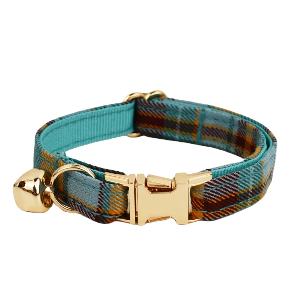 Personalized Breakaway Cat Collar with Bow Tie & Bell