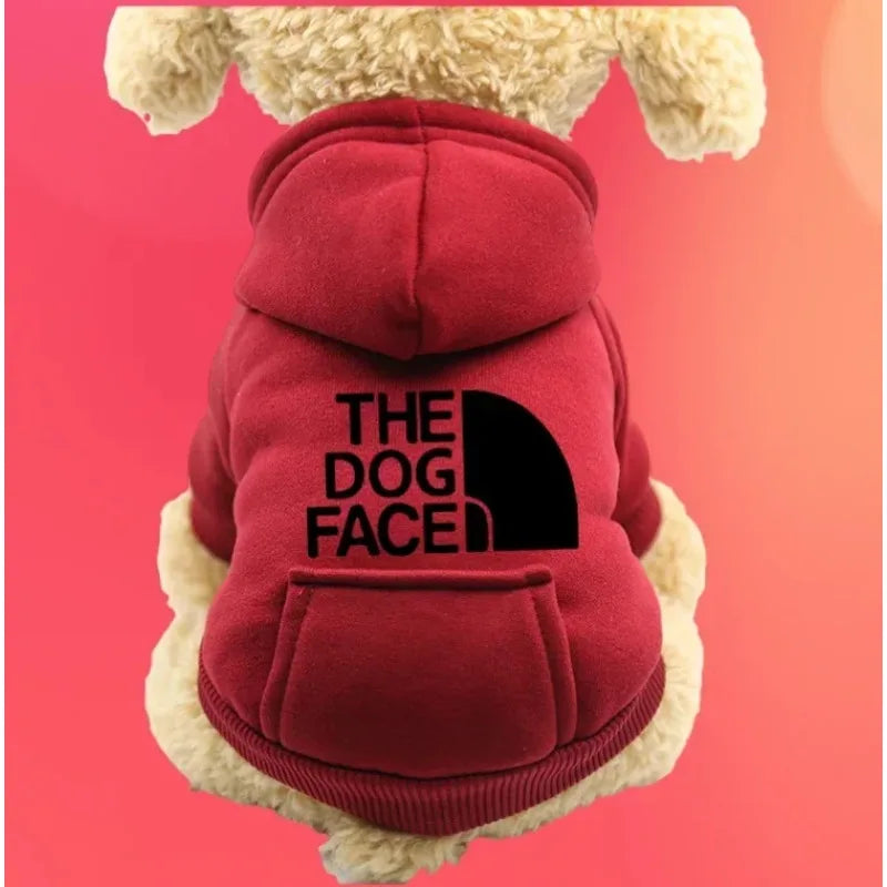 Windproof Dog Fleece Sweater - Easy-On Activewear for Small Dogs