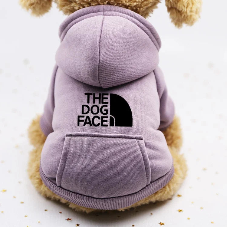 Windproof Dog Fleece Sweater - Easy-On Activewear for Small Dogs